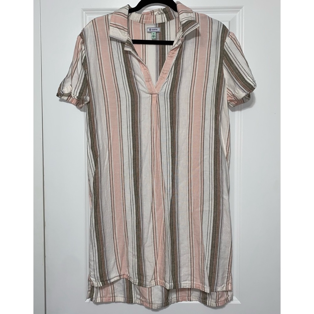 Susina Linen Blend Dress